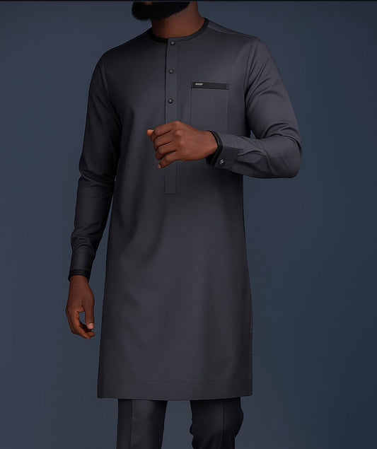 Ensemble gris foncé